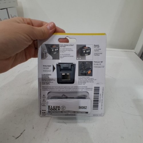 KLEIN TOOLS RECHARGE HEADLAMP FABRIC STRAP ALL DAY RUNTIME - 300 LUMENS - BLACK (MODEL:56062) image 3