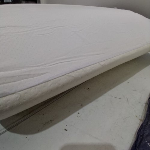 4PC LUNIX ORTHOPEDIC MEMORY FOAM BED WEDGES - NAVY/WHITE (MODEL: LX5) image 3