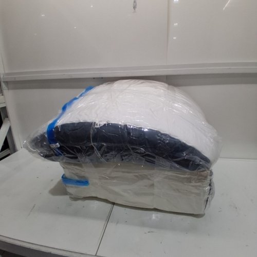 4PC LUNIX ORTHOPEDIC MEMORY FOAM BED WEDGES - NAVY/WHITE (MODEL: LX5) image 4
