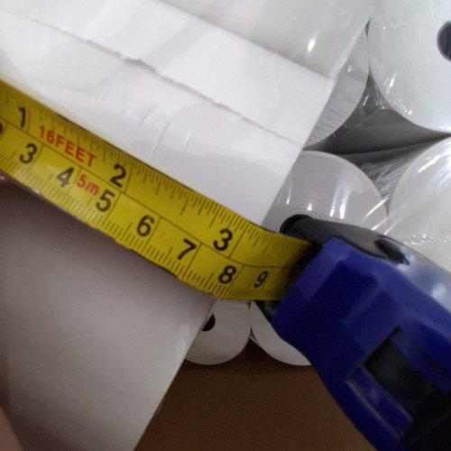 50PK PHENOL FREE THERMAL PAPER RECEIPT ROLLS - 3 1/8" X 230FT - WHITE image 3