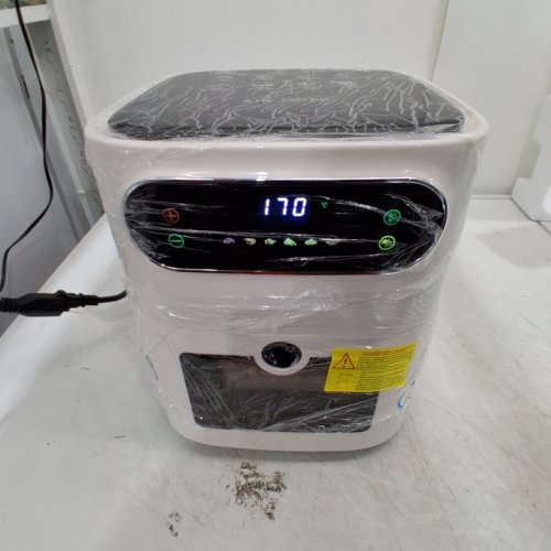 AIR FRYER WITH COOKING WINDOW - 5.3QT - WHITE (MODEL: AF01) image 2