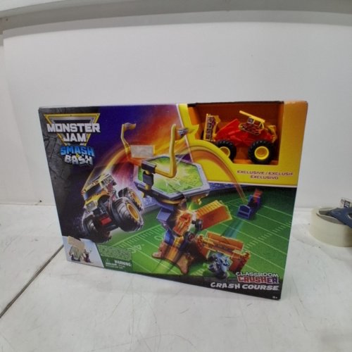 MONSTER JAM SMASH & BASH CRASH COURSE MONSTER TRUCK PLAYSET (MODEL:6076522) image 2