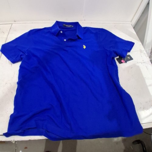U.S. POLO ASSN. SHORT SLEEVE POLO SHIRT - EXTRA LARGE - ROYAL BLUE (STYLE: 23004214) image 2