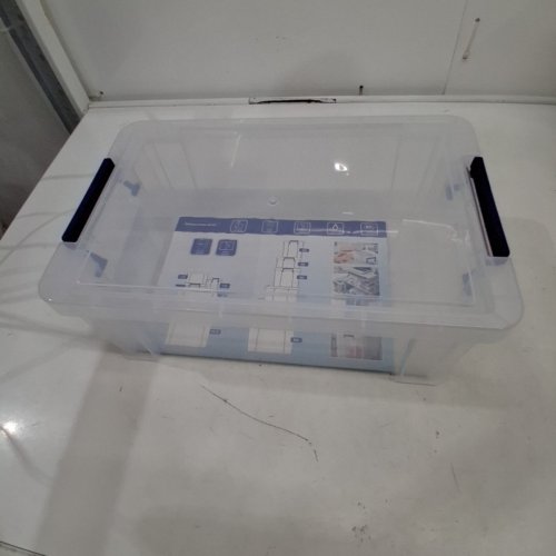 BANKERS BOX STACKABLE PLASTIC STORAGE BOX - 10L - CLEAR (MODEL: ‎7730405) image 2