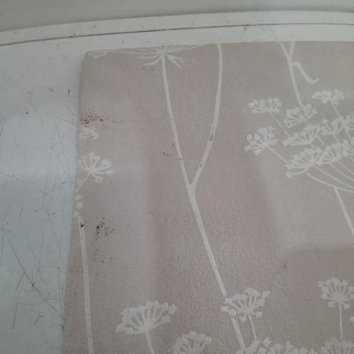 SUPERFRESCO AURA FLORAL TAUPE WALLPAPER - 20.5" X 25FT - TAUPE/WHITE image 5