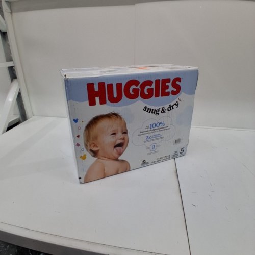 136PK HUGGIES DISNEY BABY SNUG AND DRY DISPOSABLE DIAPERS - SIZE 5 (27LB+) image 2