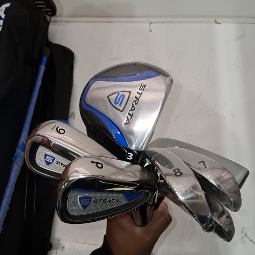 12pc CALLAWAY 2019 MEN'S STRATA COMPLETE GOLF SET, RIGHT HAND, REGULAR image 3