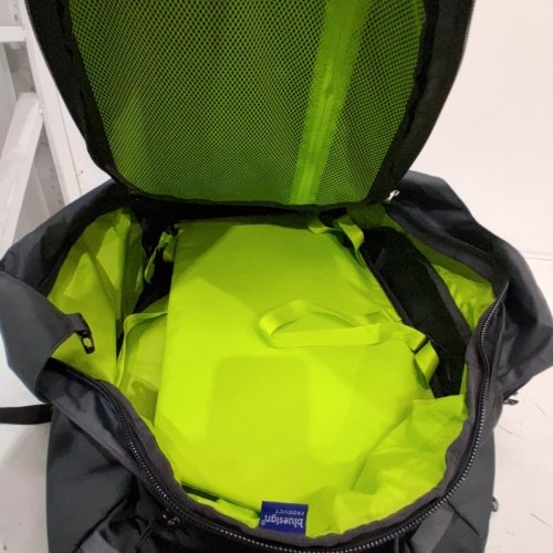 MEN'S OSPREY FARPOINT 40 TRAVEL BACKPACK - 40L - ‎GREY image 4