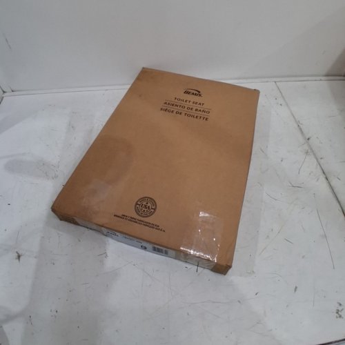 BEMIS ENAMEL WOOD TOILET SEAT COVER- 17 7/16" - WHITE (MODEL: 1500EC-000) image 6