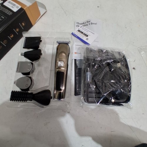 UFREE ALL-IN-ONE BEARD WATERPROOF TRIMMER WITH LED DISPLAY - BRONZE (MODEL:U-1176) image 3