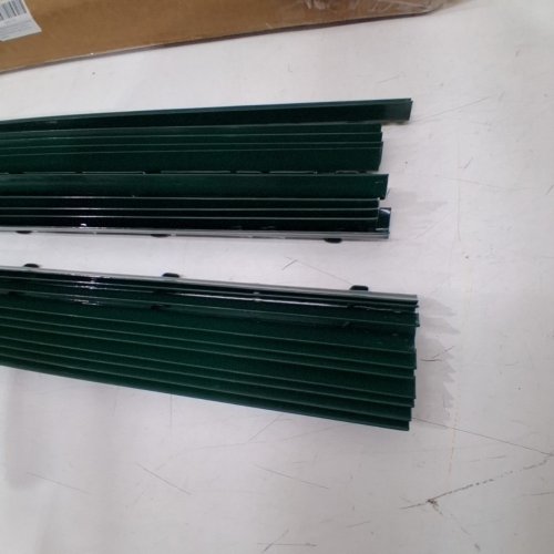 10PK ARIFARO STURDY DUTY METAL FENCE POSTS FOR YARD WIRE FENCING - 7FT - GREEN (MODEL:FP-01) image 3