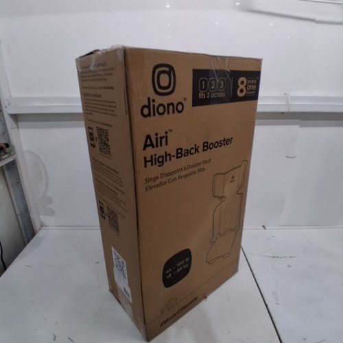 DIONO AIRI HIGH BACK BOOSTER CAR SEAT - 40LBS TO 120LBS - PINK COTTON CANDY (MODEL: 55001-NA-01) image 5