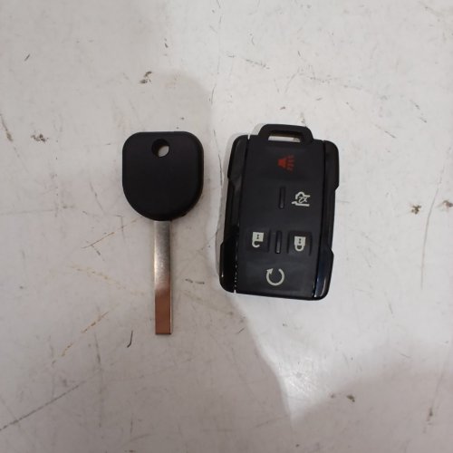 CHEVY GMC REPLACEMENT KEY FOB WITH KEY BLADE - BLACK (ITEM: GM13580081) image 3