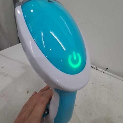 BEAUTURAL HANDHELD GARMENT STEAMER - 1200W - WHITE/BLUE (MODEL: 722NA-0001) image 2