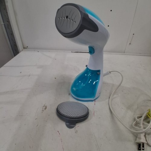 BEAUTURAL HANDHELD GARMENT STEAMER - 1200W - WHITE/BLUE (MODEL: 722NA-0001) image 5