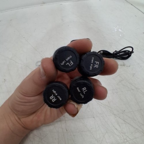 5PC X AUTOHAUX TIRE PRESSURE MONITORING SYSTEM WITH SENSORS - BLACK image 4
