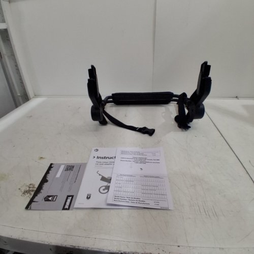 THULE URBAN GLIDE 3 SINGLE UNIVERSAL / CHICCO CAR SEAT ADAPTOR - APPROVED FOR 20LB CHILD - BLACK (MODEL: 20110762) image 2