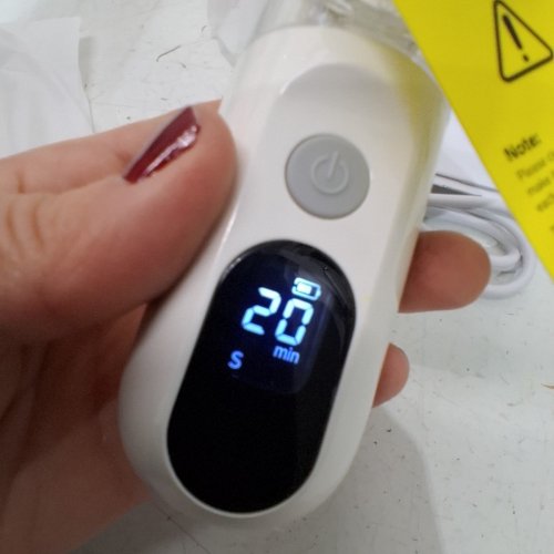 PIEZOELECTRIC MESH RECHARGEABLE 3-SPEED NEBULIZER - CREAM (MODEL: KS015) image 2
