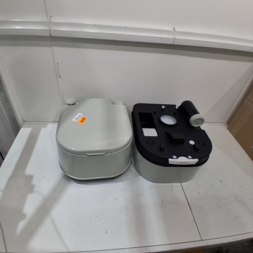 CAMPING PORTABLE OUTDOOR TOILET - GREY image 2