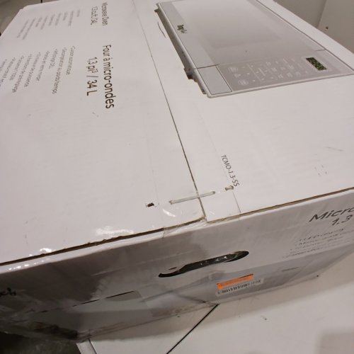 TOTAL CHEF COMPACT COUNTERTOP MICROWAVE OVEN - 1100W - 1.3 CU.FT - STAINLESS STEEL (MODEL: TCMO-1.3-SS) image 3