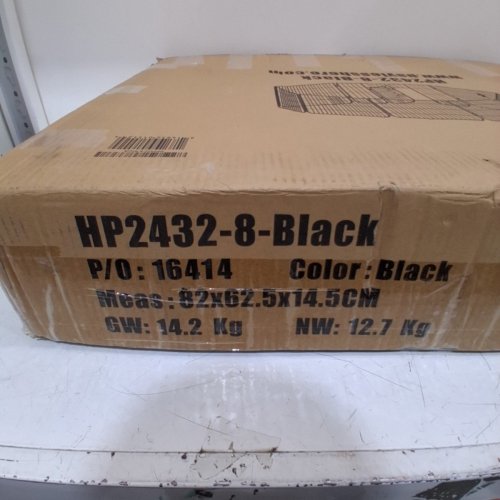 BESTPET 8-PANEL HEAVY DUTY PET PLAYPEN - OUTDOOR OR INDOOR EXERCISE PEN FOR CATS, DOGS - 24" X 31" EACH - BLACK (MODEL: HP2432-8-BLACK) image 4
