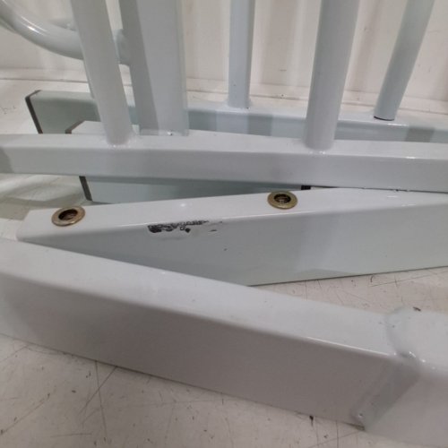 REGALO EASY STEP EXTRA WIDE BABY GATE - 30" X 29"-49" - WHITE (MODEL: 1164 EW DS) image 2
