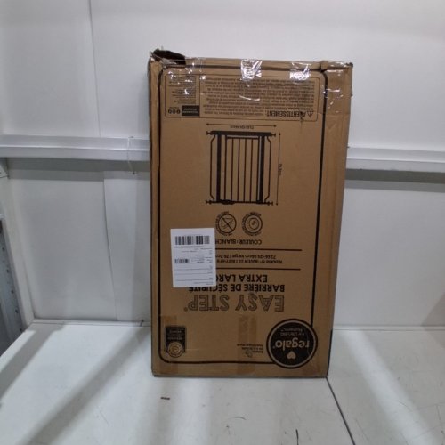 REGALO EASY STEP EXTRA WIDE BABY GATE - 30" X 29"-49" - WHITE (MODEL: 1164 EW DS) image 4