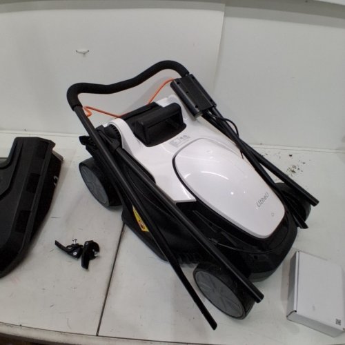 LITHELI CORDLESS BRUSHLESS LAWN MOWER - 20V, 13" - WHITE/BLACK - (MODEL: EGT010159) image 2