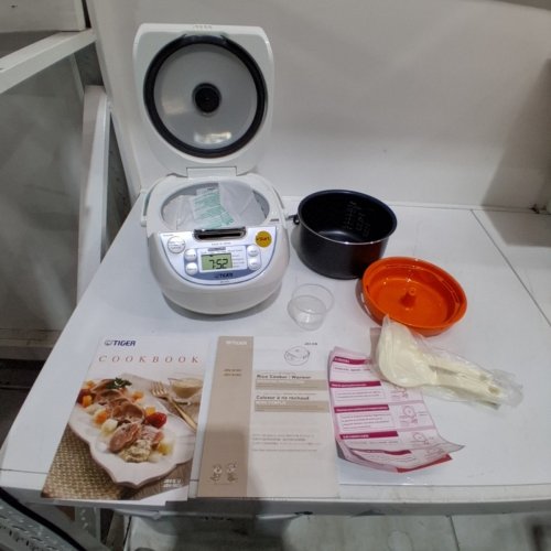 TIGER JBV-S10U MICOM RICE COOKER - 5.5 CUP - WHITE (MODEL: JBV-S10U) image 4
