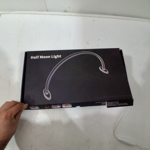 FOLDABLE LARGE HALF MOON LED NAIL/COSMETIC LIGHT - PINK image 4