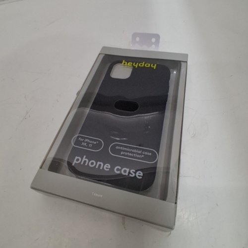 HEYDAY SILICONE PHONE CASE FOR IPHONE 11/XR - BLACK image 2