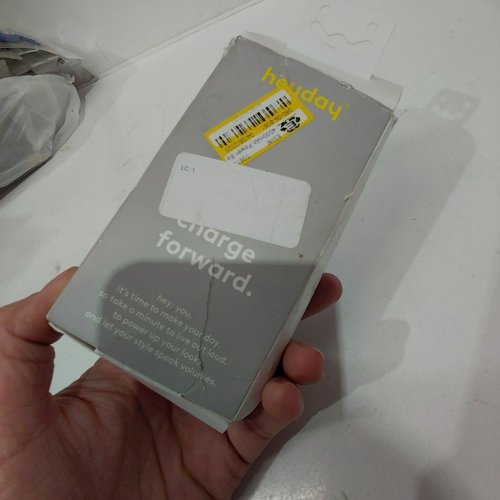 HEYDAY POWER BANK WITH LED POWER LEVEL DISPLAY AND CHARGE CABLE - 4000MAH - DC 5V/2.1 A - PINK - (MODEL:0559) image 3