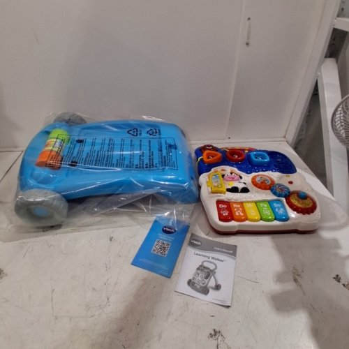 VTECH SIT-TO-STAND LEARNING WALKER - BLUE image 3