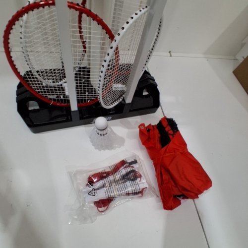 PENN PREMIUM EASY SETUP BADMINTON SET - 15FT - RED/WHITE image 3