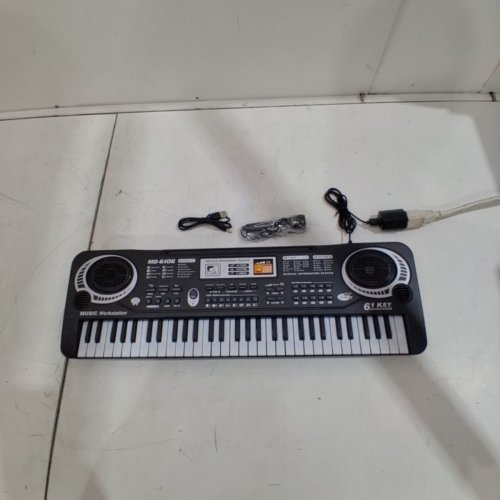 SEMART ELECTRIC DIGITAL PIANO KEYBOARD- 6.5" X 21"- BLACK (MODEL: MQ-6106) image 3