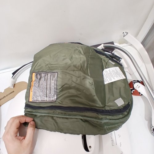 UPPABABY MAMAROO SMART SWING - 5 MOTIONS, 5 SPEEDS, 4 SOUNDS WITH MOTION SYNC TECHNOLOGY AND BLUETOOTH - 36" - CAMILA/GREEN (MODEL: 2001-MRO-NA-CAM) image 4