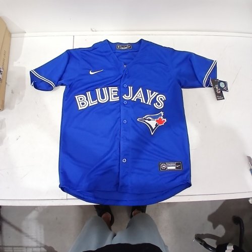 WOMEN'S MLB TORONTO BLUE JAYS NIKE GUERRERO JR JERSEY - SMALL - BLUE/WHITE image 2