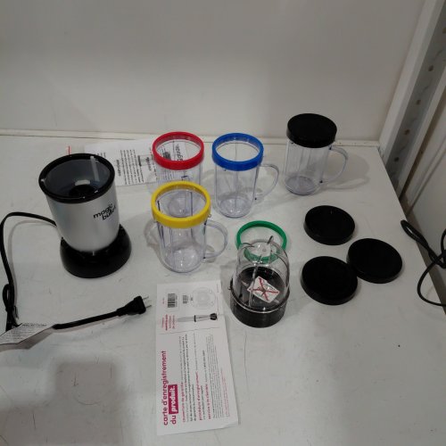 17PC MAGIC BULLET BLENDER, MIXER & MINI-FOOD PROCESSOR IN-ONE (MODEL: MB-BX094L-02) image 3