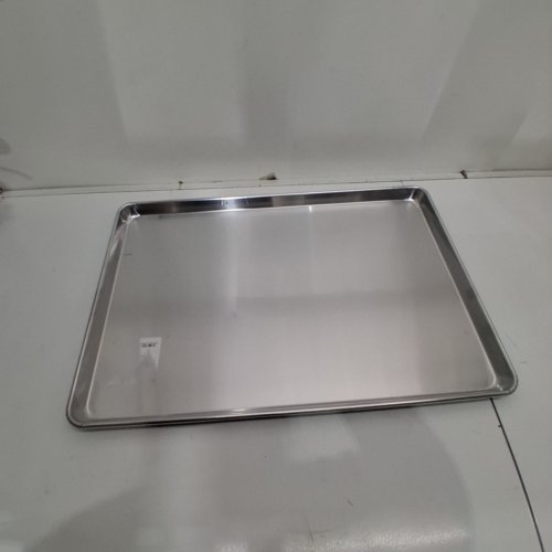 SAGETRA ALUMINUM 18 GAUGE BUN PAN - 18" X 26", SILVER image 2