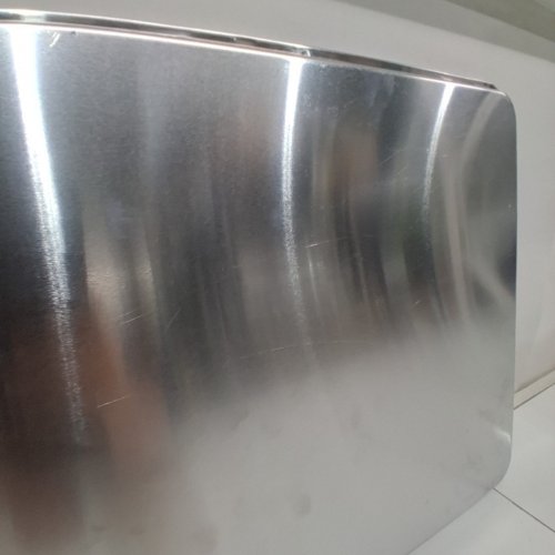 SAGETRA ALUMINUM 18 GAUGE BUN PAN - 18" X 26", SILVER image 3