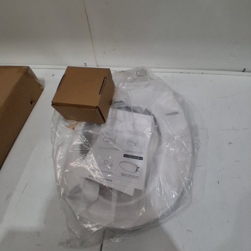 CLIRASS ROUND BIDET TOILET SEAT WITH NON-ELECTRIC BIDET MODE AND DUAL NOZZLES - 16.5" - WHITE image 4