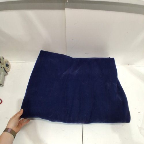 VELLUX FLEECE BLANKET - KING SIZE 108"X90" - NAVY image 3
