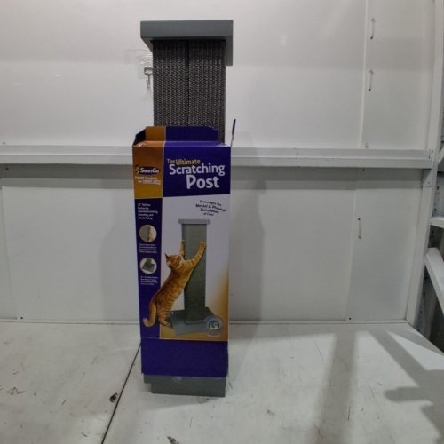SMART CAT THE ULTIMATE SCRATCHING POST 32" - GRAY image 2