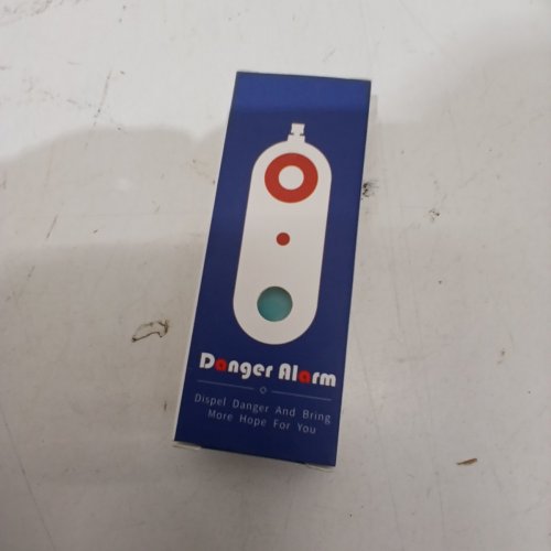 PERSONAL PROTECTION & SAFETY KEYRING DANGER! ALARM - GREEN image 3