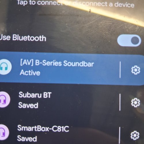 SAMSUNG 2.1CH SOUNDBAR W/DOLBY DIGITAL 5.1 AND WIRELESS SUBWOOFER - BLACK (MODEL: HW-B550F) image 2