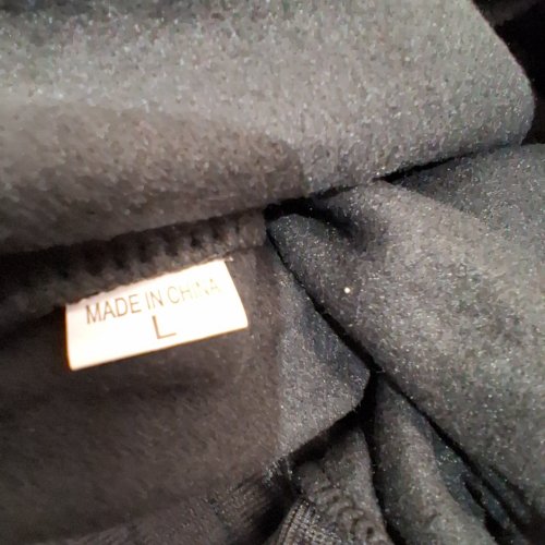 UNISEX FLEECE JOGGER SWEAT PANTS - LARGE - BLACK image 2