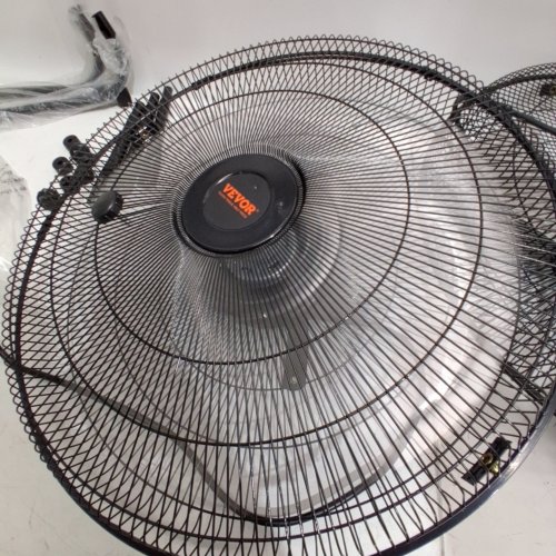 2PK XCITY 3-SPEED METAL INDUSTRIAL FLOOR FAN - 20" - BLACK (MODEL: HIFANXFLOOR20) image 2