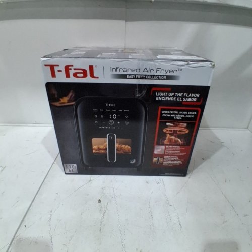 T-FAL INFRARED AIR FRYER - 6L - BLACK (MODEL: EY8228U0/LFUS01-M) image 5