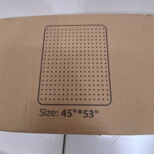 100POINTONE ROLLING OFFICE CHAIR MAT FOR HARDWOOD FLOOR - 43" X 53" - CLEAR image 2