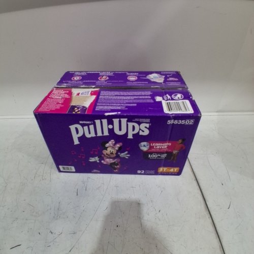 74PK GIRLS HUGGIES PULL-UPS TRAINING PANTS, 2T-3T, MINNIE MOUSE image 3